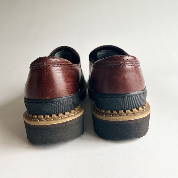 Georgia Giant GB00142 Brown Leather Work Shoes size 7 - Picture 9 of 16